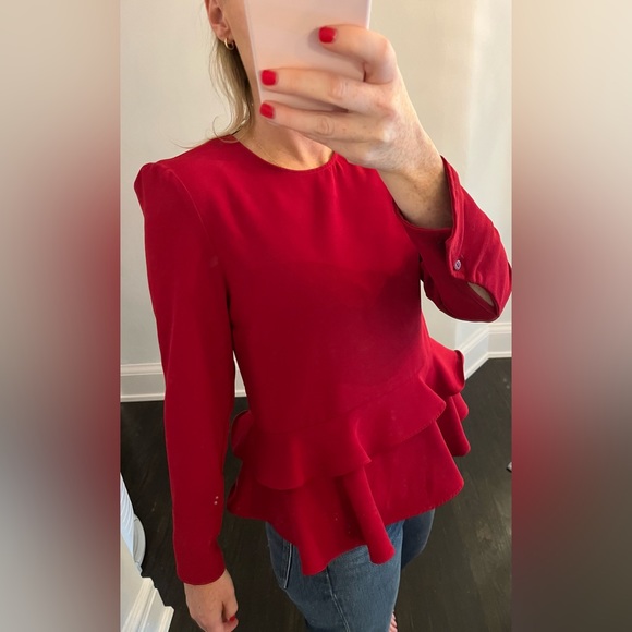 Zara peplum top - Picture 2 of 7